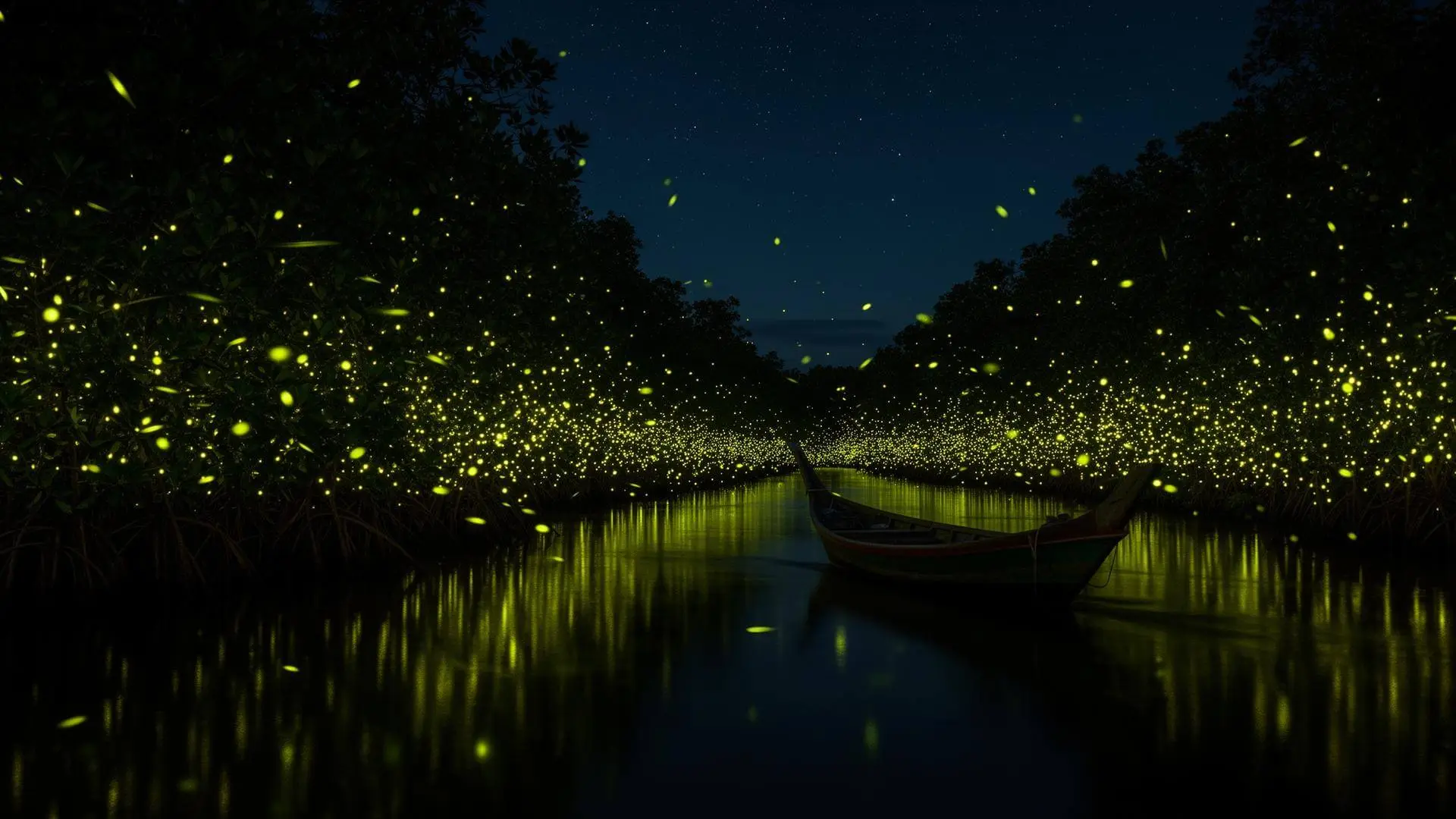 Loay firefly watching Bohol — evening car rental tour