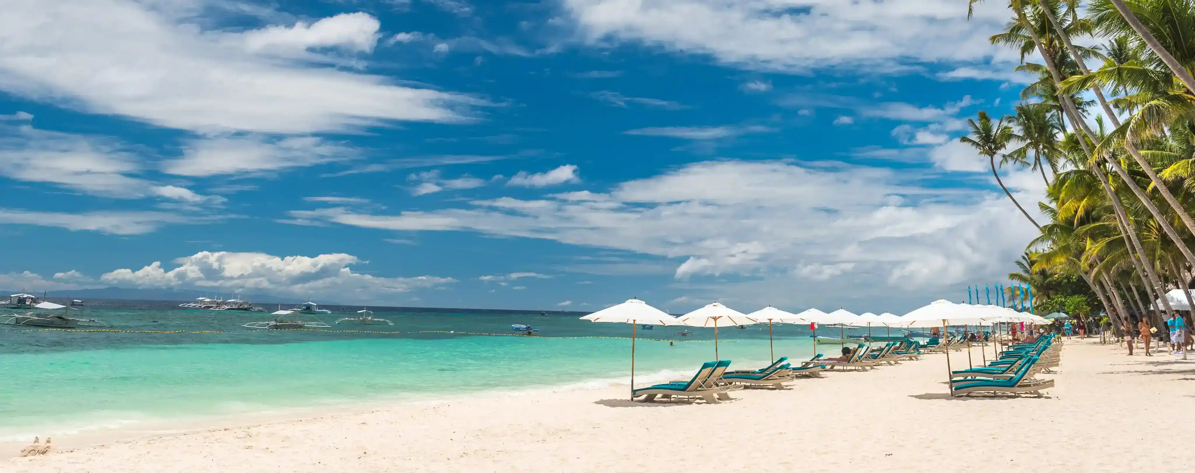 Panglao Island beach — car rental transfer Bohol